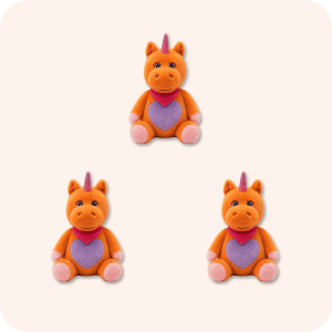 Buddy Unicorn Plush 3PCS
