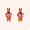 Buddy Unicorn Plush 2PCS