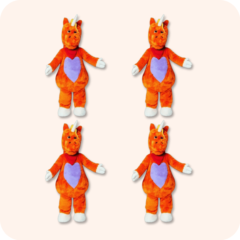 Buddy Unicorn Plush 4PCS Buddy Unicorn Plush 4PCS